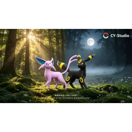 Pokemon Umbreon & Espeon CY Studio
