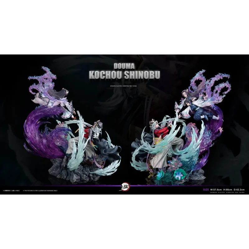 Kimetsu no Yaiba Shinobu vs Douma Upper Moon Studio