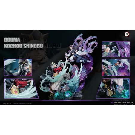 Kimetsu no Yaiba Shinobu vs Douma Upper Moon Studio