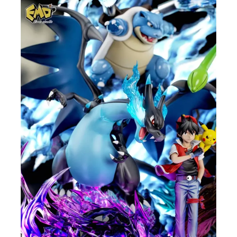 Pokémon Red Diorama LED Statue – EMO Studio