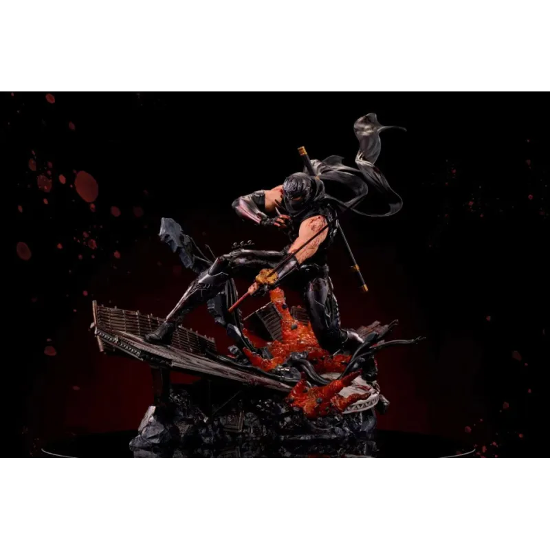 Ninja Gaiden Ryu Hayabusa Statue Sword & Wing Studio – Gamer Collector