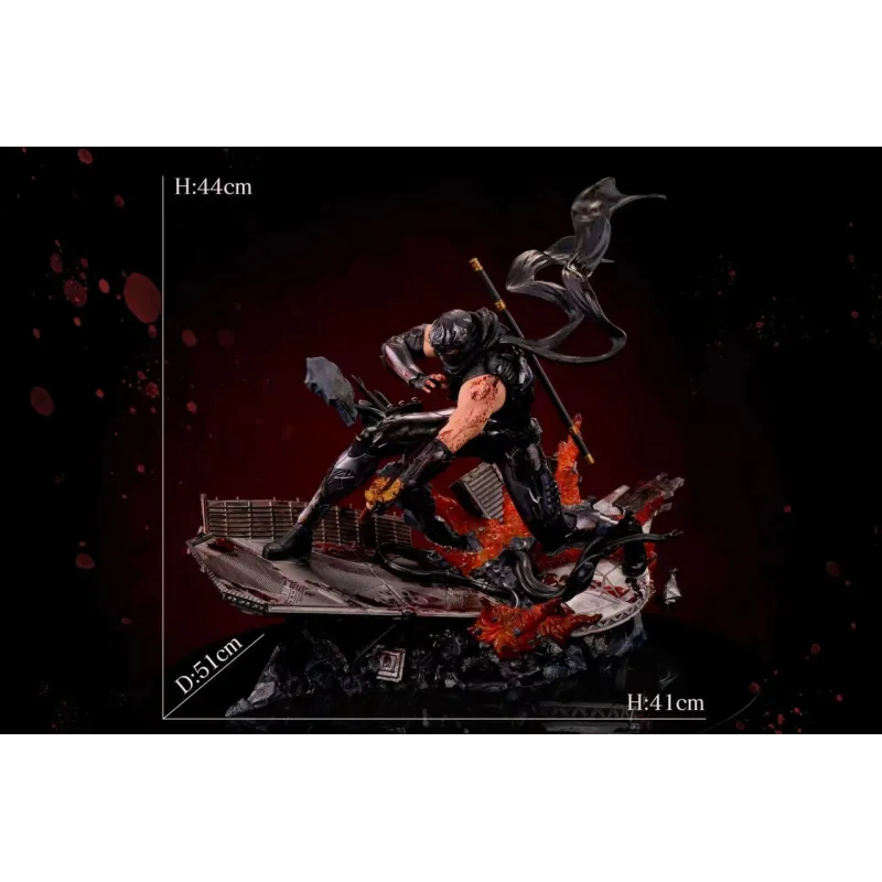 Ninja Gaiden Ryu Hayabusa Statue Sword & Wing Studio – Gamer Collector