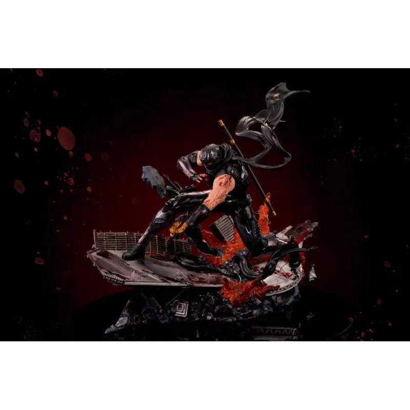 Ninja Gaiden Ryu Hayabusa Statue Sword & Wing Studio – Gamer Collector