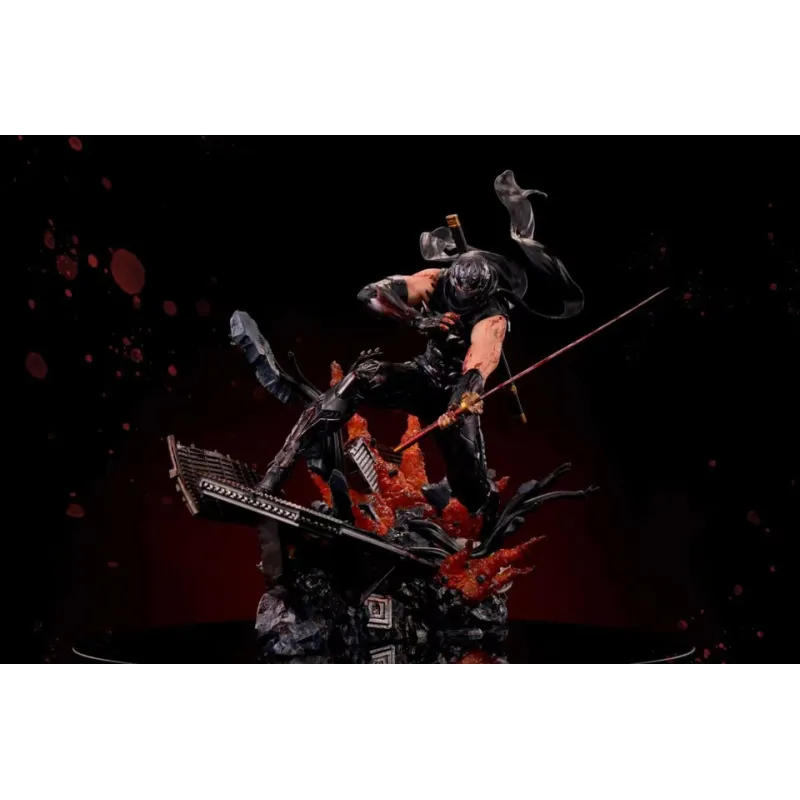 Ninja Gaiden Ryu Hayabusa Statue Sword & Wing Studio – Gamer Collector