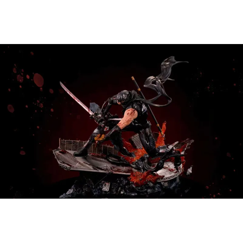 Ninja Gaiden Ryu Hayabusa Statue Sword & Wing Studio – Gamer Collector