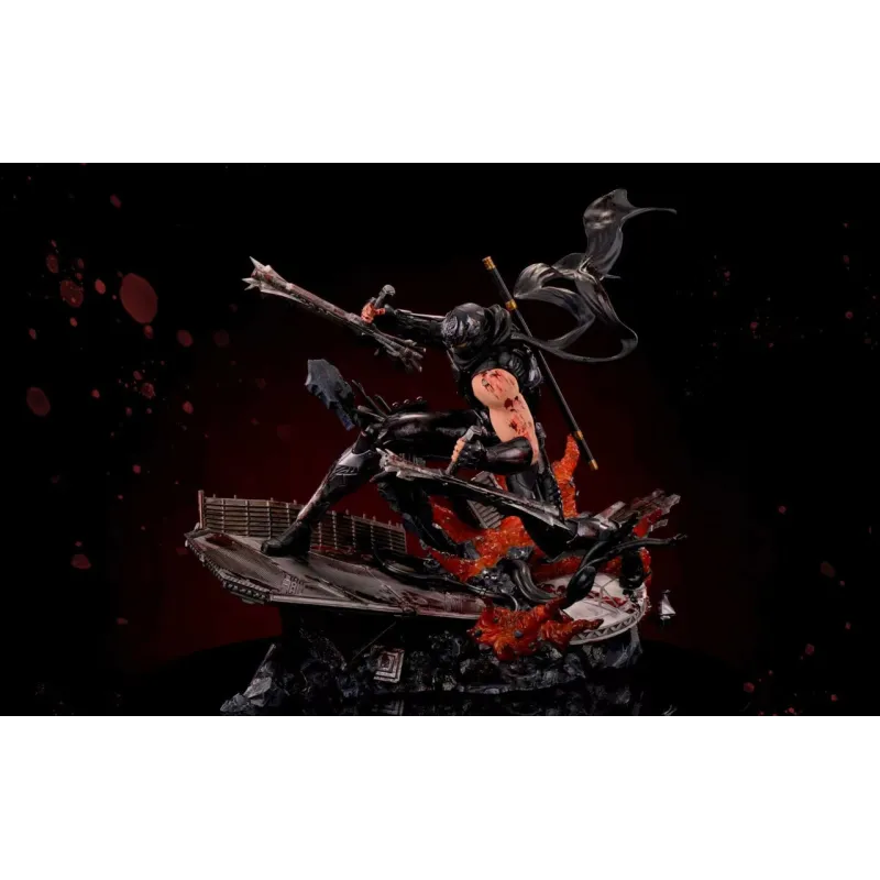 Ninja Gaiden Ryu Hayabusa Statue Sword & Wing Studio – Gamer Collector