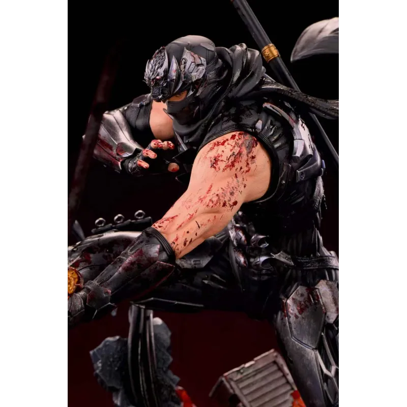 Ninja Gaiden Ryu Hayabusa Statue Sword & Wing Studio – Gamer Collector