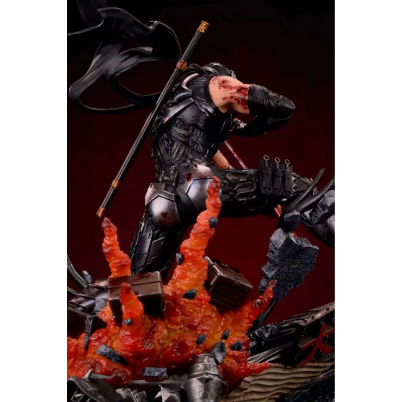 Ninja Gaiden Ryu Hayabusa Statue Sword & Wing Studio – Gamer Collector