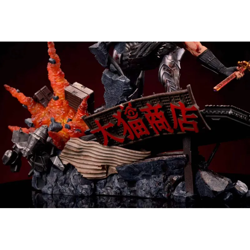 Ninja Gaiden Ryu Hayabusa Statue Sword & Wing Studio – Gamer Collector