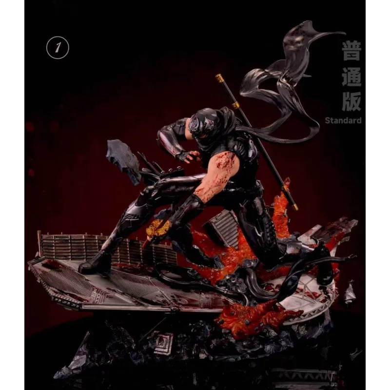 Ninja Gaiden Ryu Hayabusa Statue Sword & Wing Studio – Gamer Collector