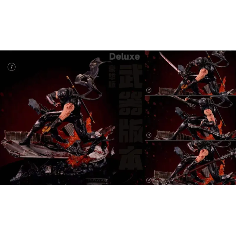 Ninja Gaiden Ryu Hayabusa Statue Sword & Wing Studio – Gamer Collector