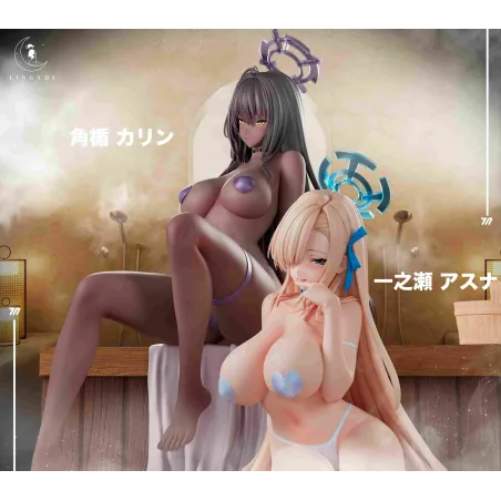 Blue Archive Asuna y Karin 1/6 - Lingyue Studio Sauna