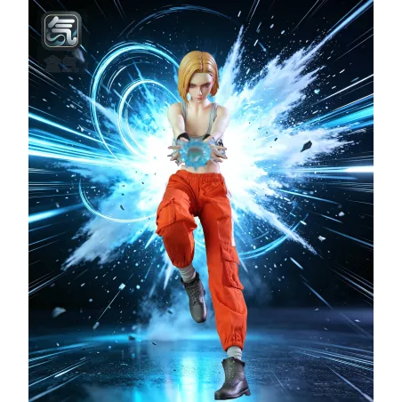 Dragon Ball Android 18 BoxQi Studio - Figura Coleccionable