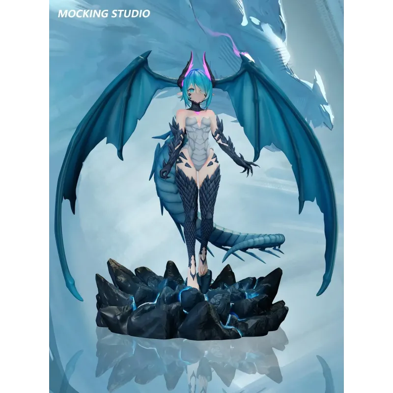 Project Sekai Dragon Miku Mocking Studio