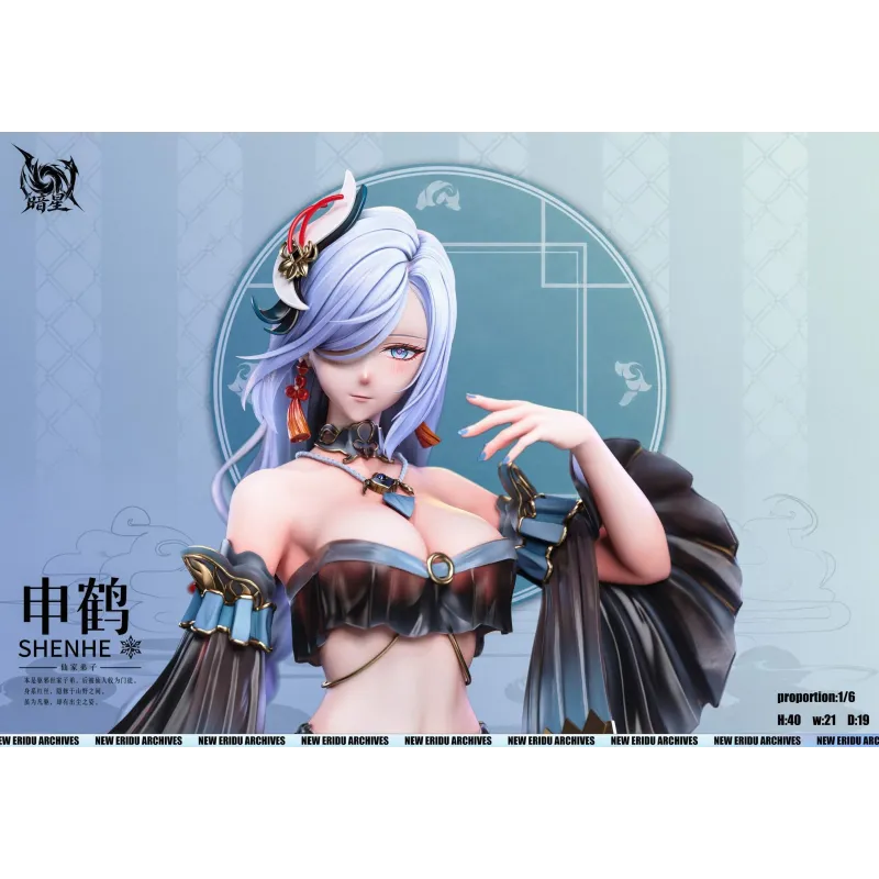 Genshin Impact Ganyu & Shenhe Dark Star Studio - Figuras Coleccionables