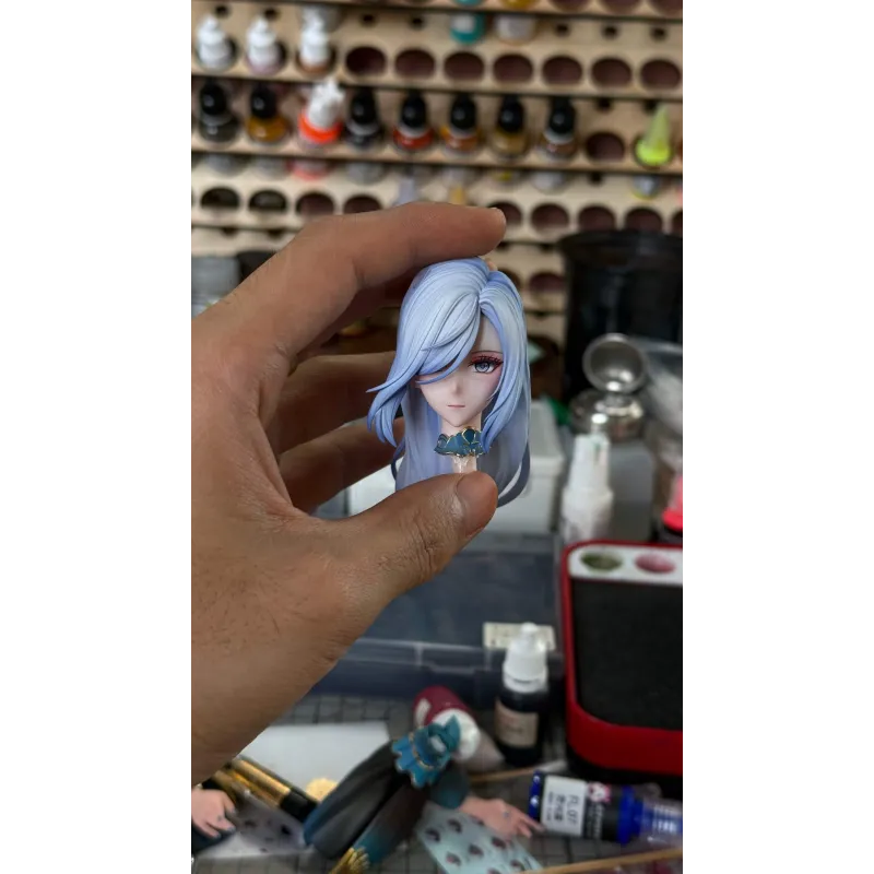 Genshin Impact Ganyu & Shenhe Dark Star Studio - Figuras Coleccionables