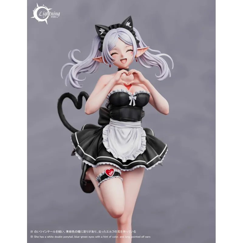 Frieren Maid Ver. Statue Limitée Résine - Lightning Studio