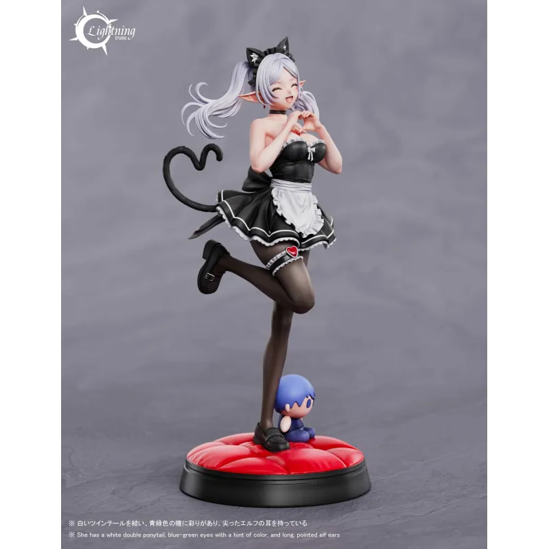 Frieren Maid Ver. Statue Limitée Résine - Lightning Studio