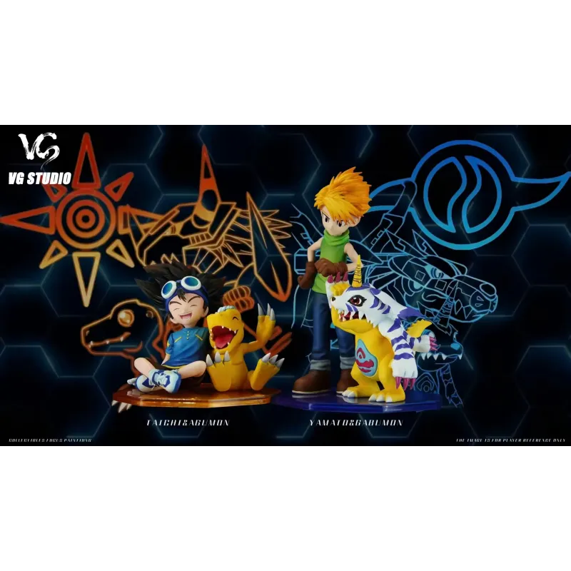 Digimon Yagami Taichi X Agumon X Yamato Ishida X Gabumon VG Studio