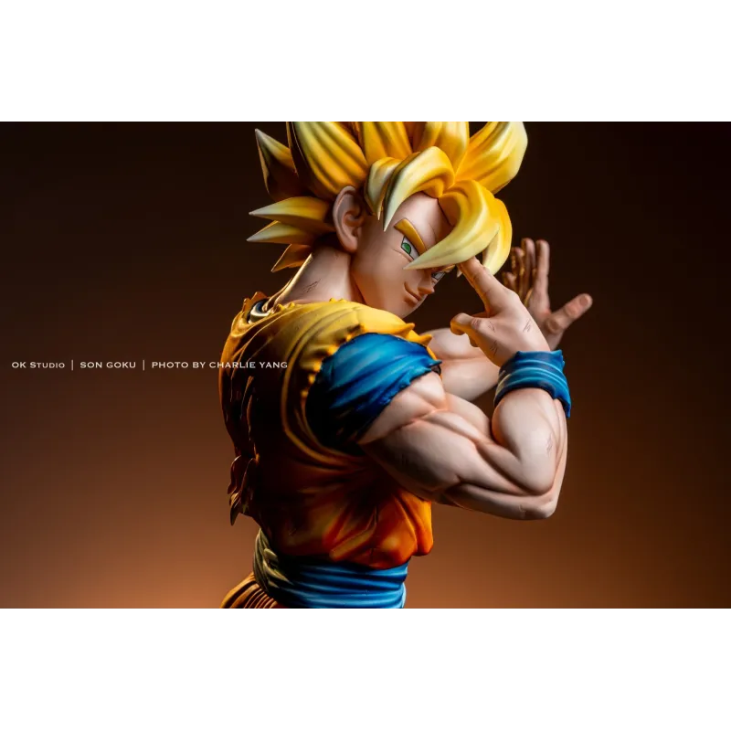 Dragon Ball Son Goku OK Studio - Figura Coleccionable Única