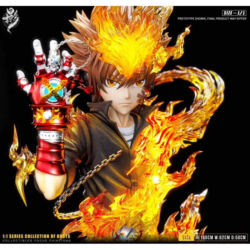 HITMAN REBORN! Tsunayoshi Bust 1/1 & 1/3 - LueYing Studio