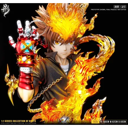 HITMAN REBORN! Tsunayoshi Bust 1/1 & 1/3 - LueYing Studio