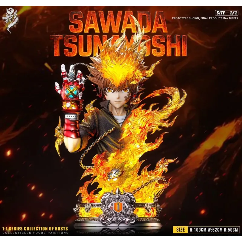 HITMAN REBORN! Tsunayoshi Bust 1/1 & 1/3 - LueYing Studio