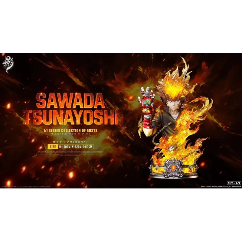 HITMAN REBORN! Tsunayoshi Bust 1/1 & 1/3 - LueYing Studio