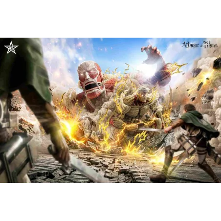 Attack on Titan Colossal & Armored Titan - Jiang Xing Studio