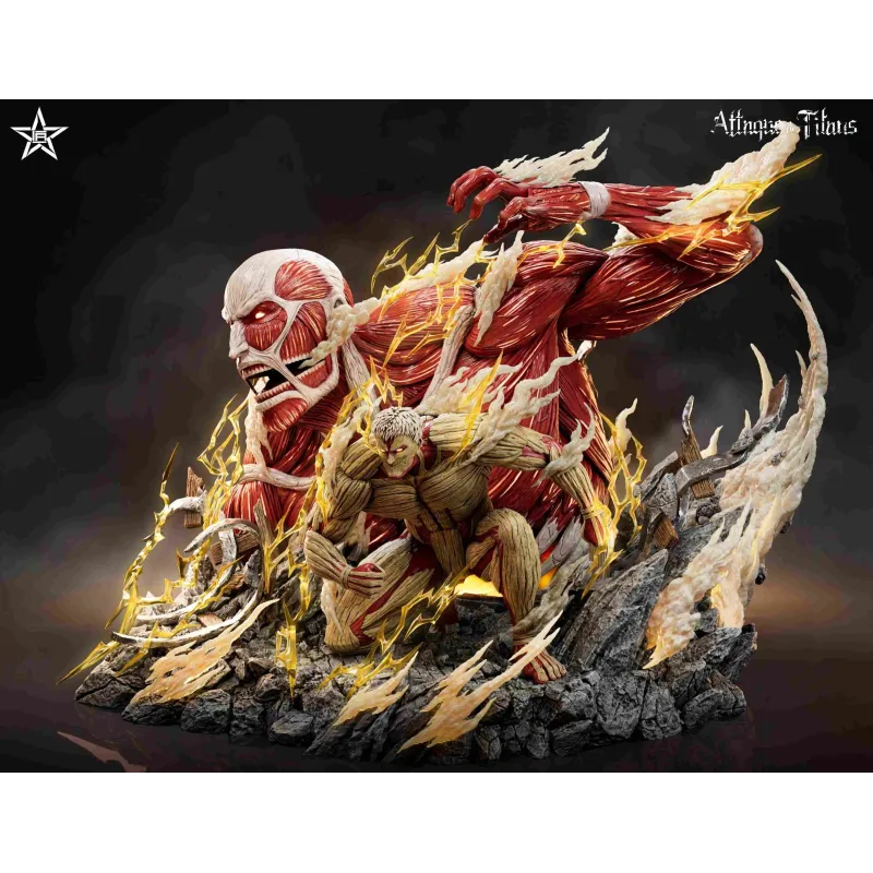 Attack on Titan Colossal & Armored Titan - Jiang Xing Studio