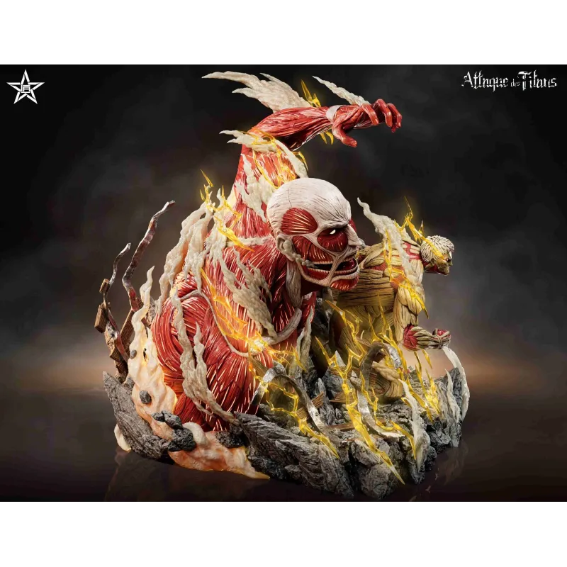 Attack on Titan Colossal & Armored Titan - Jiang Xing Studio