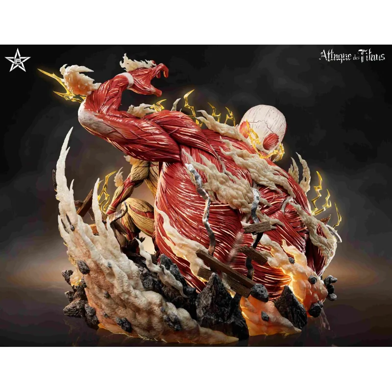 Attack on Titan Colossal & Armored Titan - Jiang Xing Studio