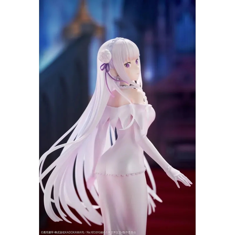 Re:Zero Emilia Design Coco - Figurine de collection exclusive