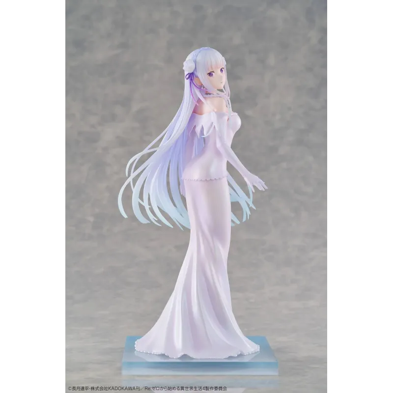 Re:Zero Emilia Design Coco - Figurine de collection exclusive
