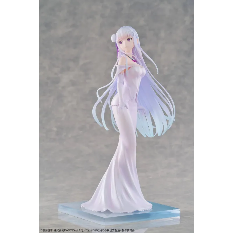 Re:Zero Emilia Design Coco - Figurine de collection exclusive