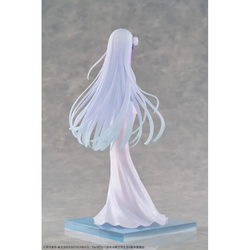 Re:Zero Emilia Design Coco - Figurine de collection exclusive