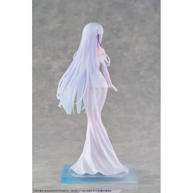 Re:Zero Emilia Design Coco - Figurine de collection exclusive