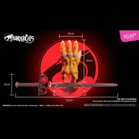 ThunderCats Lion-O’s Sword of Omens and Glove Soap Studio