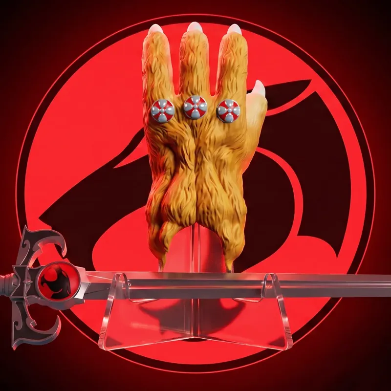 ThunderCats Lion-O’s Sword of Omens and Glove Soap Studio