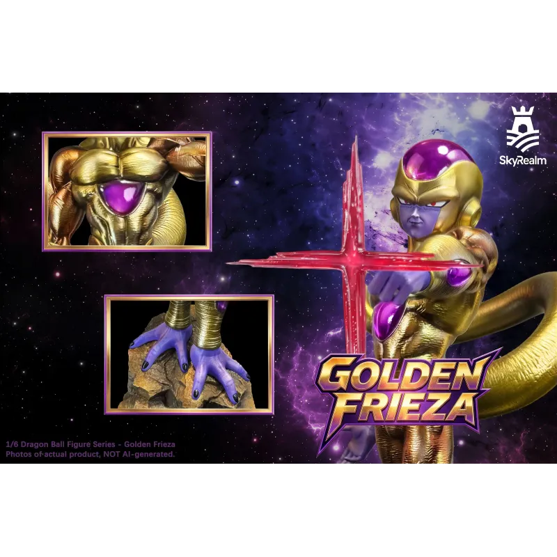 Dragon Ball Gold Frieza - SkyRealm Studio Exclusive Collection
