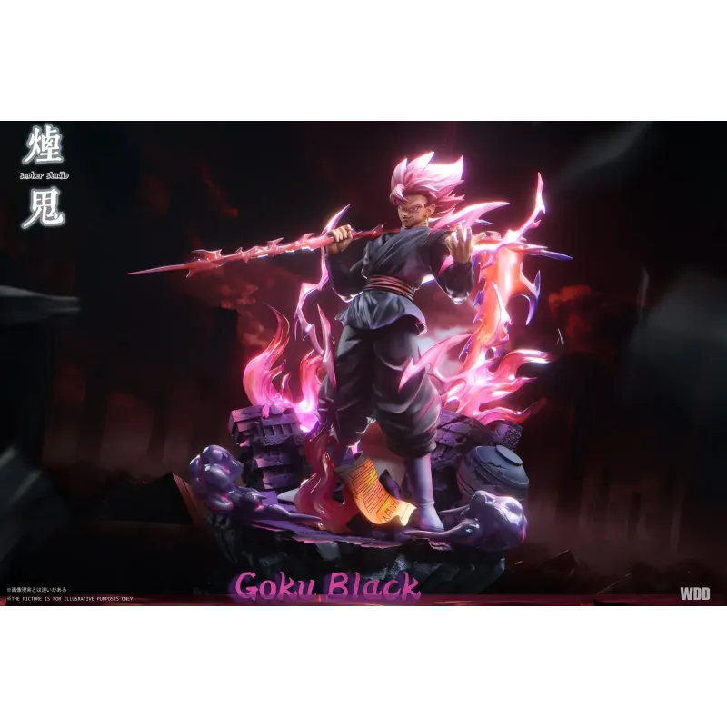 Dragon Ball Super Goku Black Rose Smoker Studio
