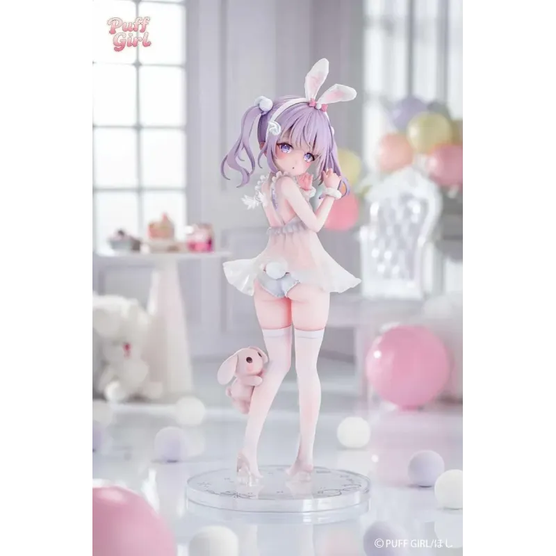 Original Character White Rabbit Angel Puff Girl