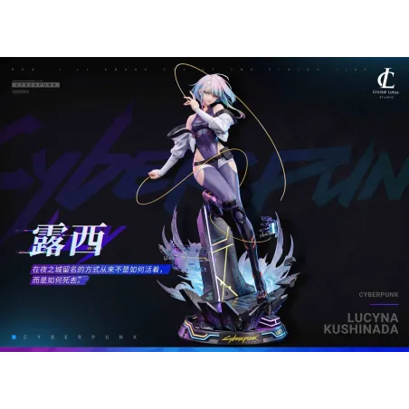Cyberpunk: Edgerunners Lucy Crystal Lotus Studio - Unique Collectible Figure