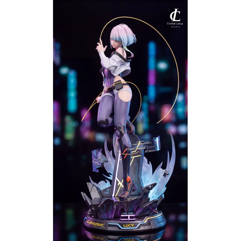 Cyberpunk: Edgerunners Lucy Crystal Lotus Studio - Unique Collectible Figure