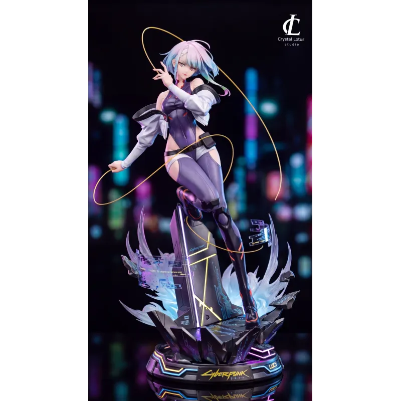 Cyberpunk: Edgerunners Lucy Crystal Lotus Studio - Unique Collectible Figure