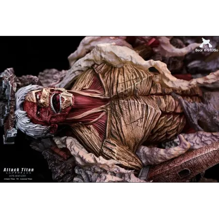 Attack on Titan Attack Titan vs Armored Titan - BK Studio