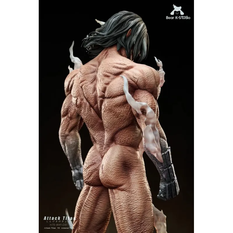 Attack on Titan Attack Titan vs Armored Titan - BK Studio