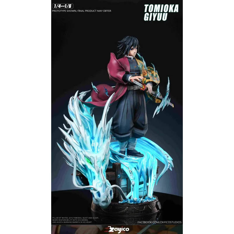 Tomioka Giyu Resin Statue "Water Hashira" Limited Edition