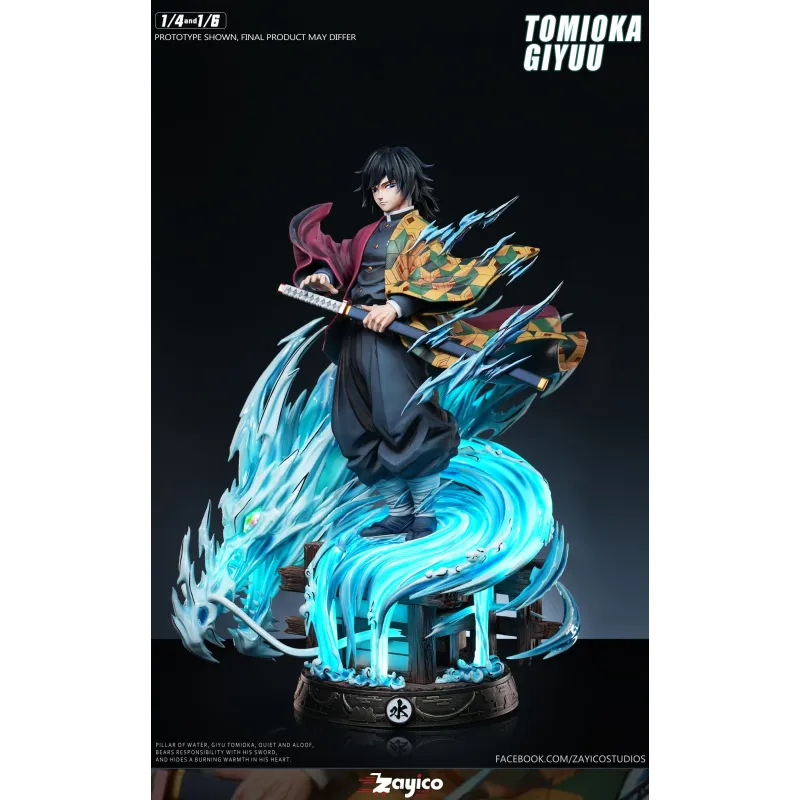 Tomioka Giyu Resin Statue "Water Hashira" Limited Edition
