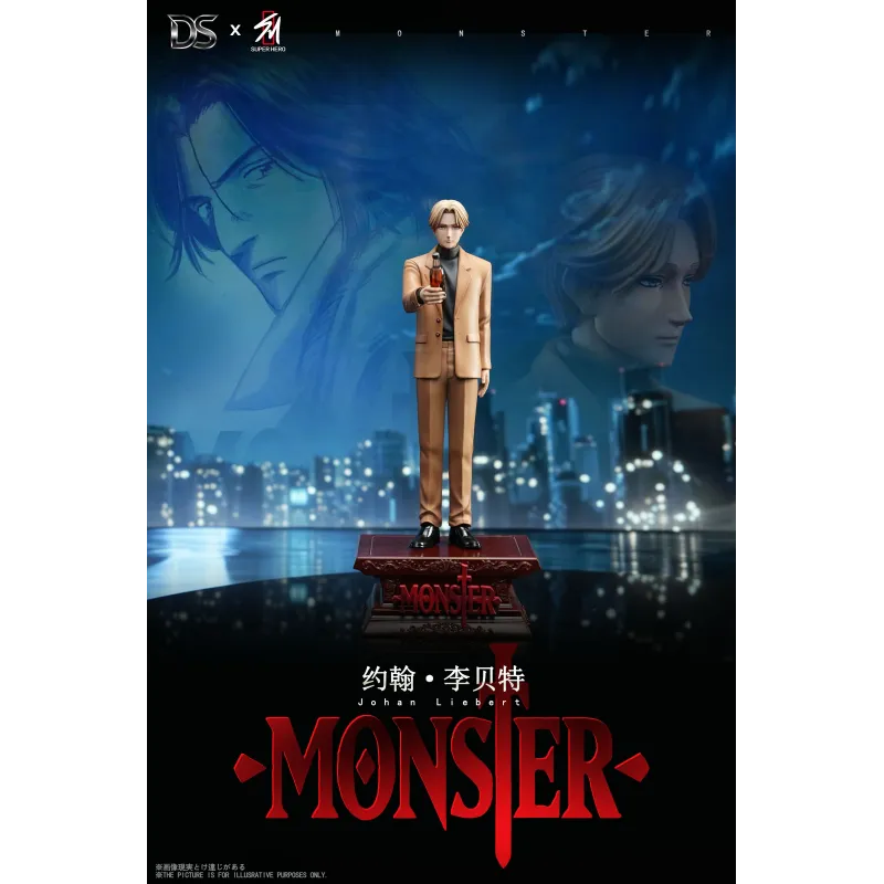 Monster Johan Liebert DS STUDIO x SUPER HERO - Edición Limitada